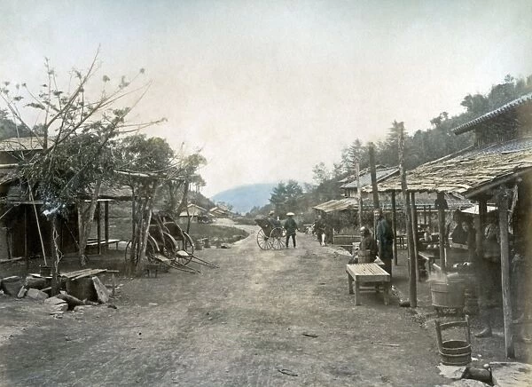 Village between Mogi and Nagasaki, Japan
