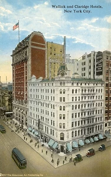 Wallick and Claridge Hotel, New York