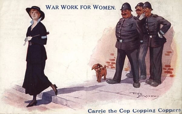War Work Policewoman WW1