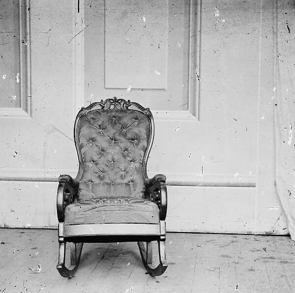 Washington, District of Columbia. Chair occupied by Lincoln
