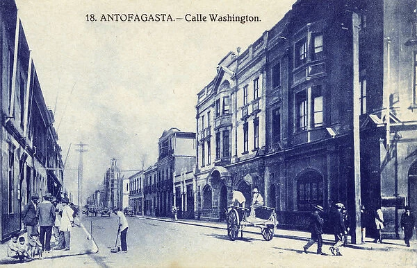 Washington Street, Antofagasta, Chile, South America