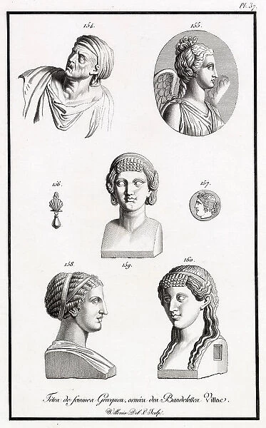 Some of the ways in which Greek women did their hair