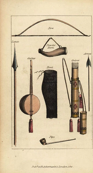 Weapons and musical instruments of Senegambia, 18th century