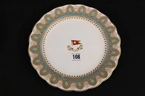 White Star Line - Stonier and Co plate