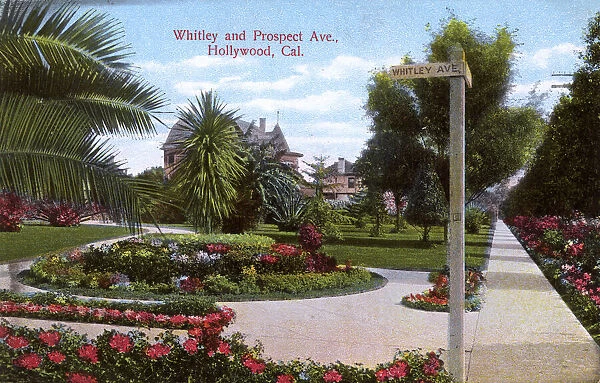 Whitley and Prospect Avenue, Hollywood, California, USA