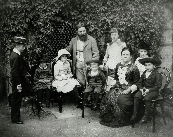 William Maw with family