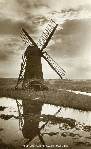 Windmill on Walberswick Marshes