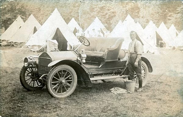 Wolseley Siddeley Vintage Car - Automobile