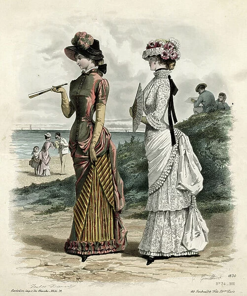 Women outdoors 1881