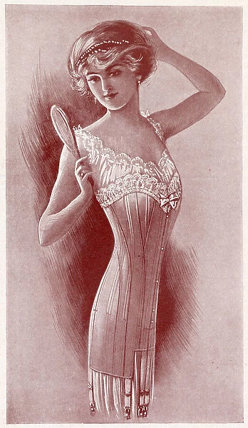 Womens corset 1911