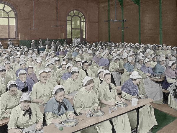 Womens Dining Hall at St Pancras Workhouse, London