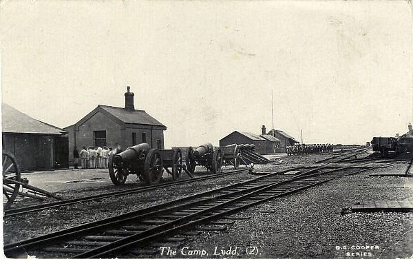 World War One Army Camp, Railway & Cannons, Lydd