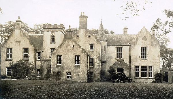 Wormiston House, viewed from the drive, Fife, Scotland Date: 1930s