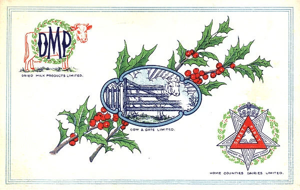 WW2 Christmas card, DMP