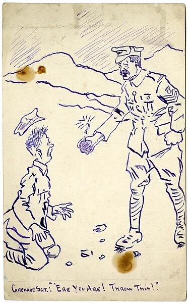 WWI postcard by George Ranstead