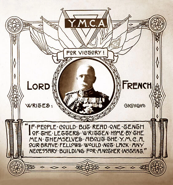 YMCA Message from Lord French during WW1