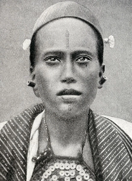 Young man of the Atayal tribe, Formosa (Taiwan)