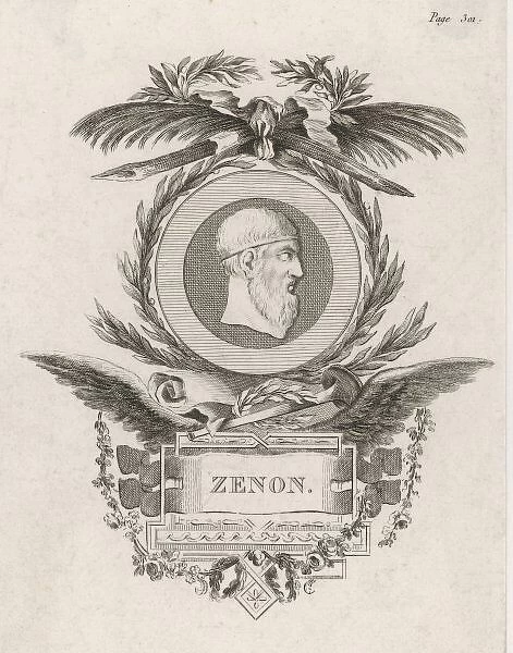 ZENON of Elea Greek philosopher
