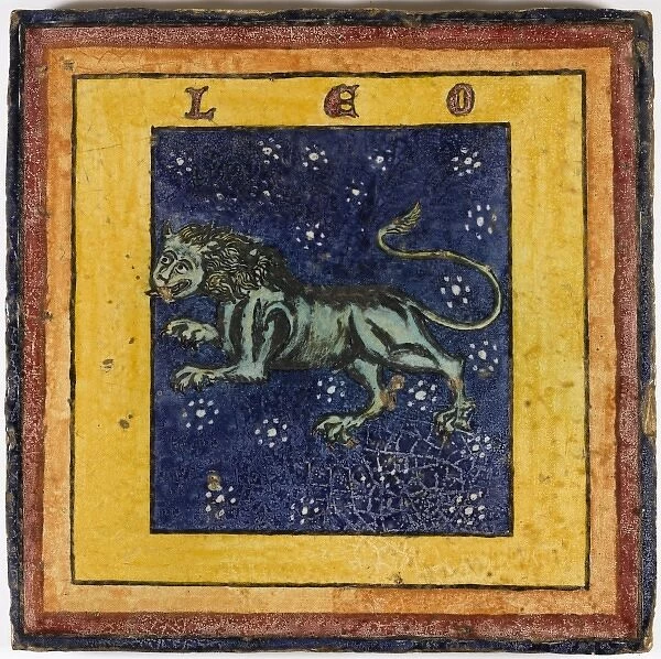 Zodiac Tile  /  Leo