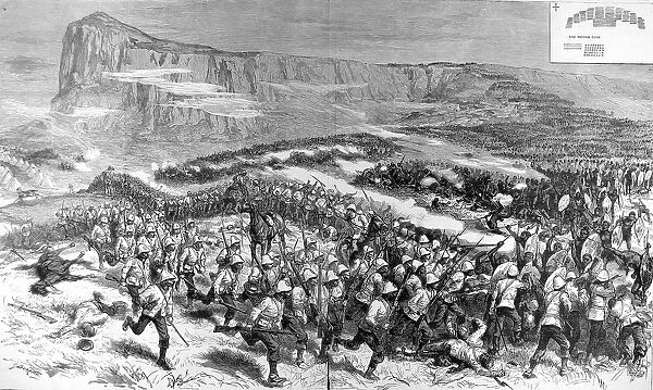 The Zulu war. The Battle of Isandhlawana, January 22nd 1879