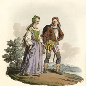 15th Century Couple