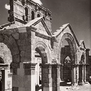 1843 - Syria - church of St Simeon Stylites near Aleppo