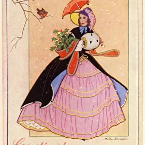 1930 greetings card