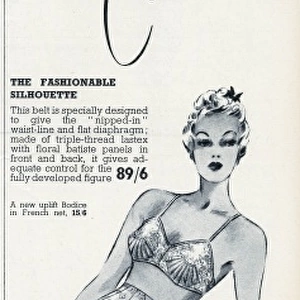 Advert for Debenham & Freebody womens lingerie 1940