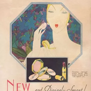 Advert for Djer-Kiss perfum and tioleteries, 1928