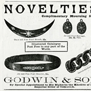 Advert for Godwin & Son, jewellery 1892