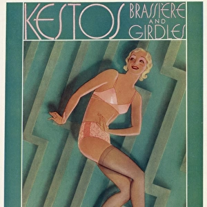 Advert for Kestos Brassiere and Girdles