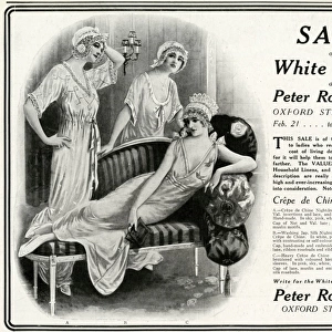 Advert for Peter Robinsons nightdresses 1916