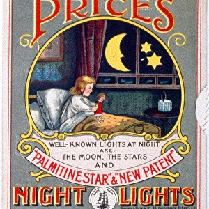 Advertisement, Prices Night Lights