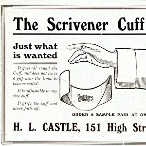 Advert, The Scrivener Cuff Protector