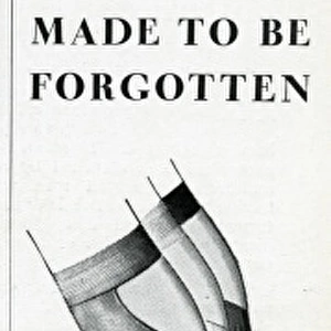 Advert for Tenova mens self-supporting socks 1939