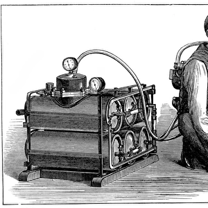 The Aerophore Breathing Apparatus, 1874