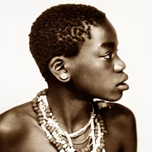 Africa Zulu Girl pre-1900