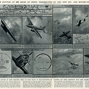 Air battles at 500 mph by G. H. Davis