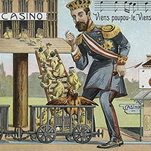 Albert I, Prince of Monaco lures gamblers to his Casino