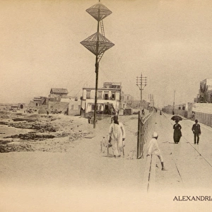 Alexandria, Egypt - The Semaphore in Mex