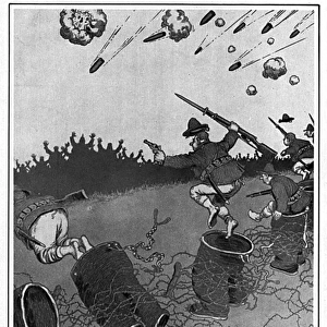 America in the Field by Heath Robinson, WW1