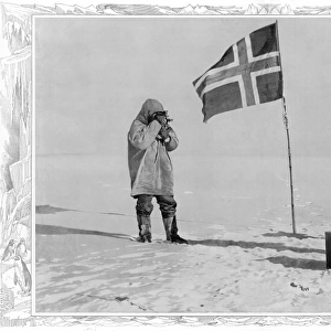 Amundsen Antarctic Expedition at the South Pole, 1911