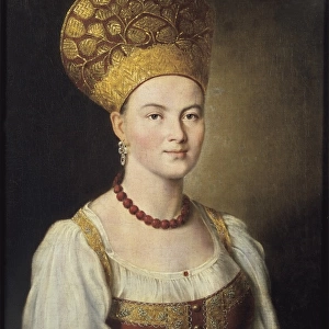 ARGUNOV, Ivan P. (1727-1802). Portrait of Woman