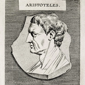 ARISTOTLE (384-332 BC). Greek philosopher. Portrait
