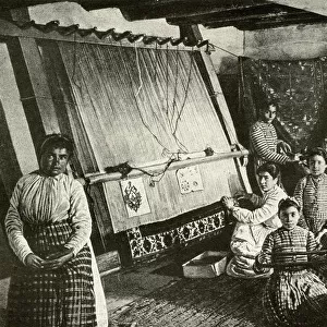 Armenian carpet manufactory, Eastern Kurdistan