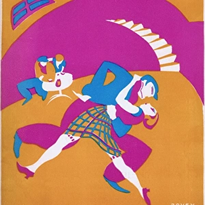 Art deco cover for Theatre World, May 1926