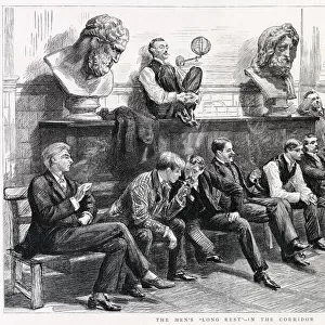 Art students at the Royal Academy school