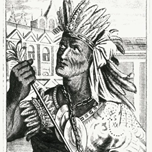 ATAHUALLPA (1502-1533). Inca king (1532-1533)