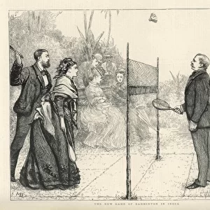 Badminton in India 1874