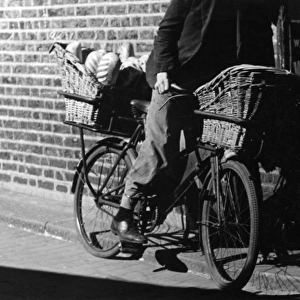 Baker Boy on his Bike